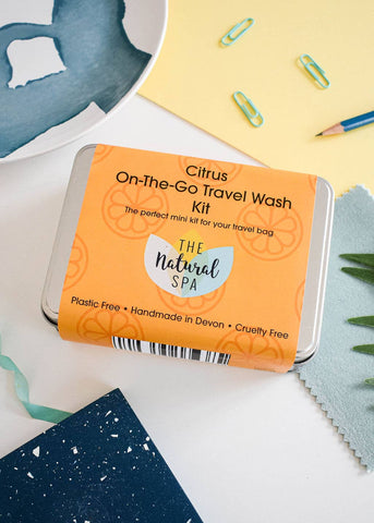 Citrus Mini "On-The-Go" Travel Wash kit