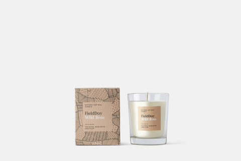 Wild Rose Large Vegetable Soy Wax Candle